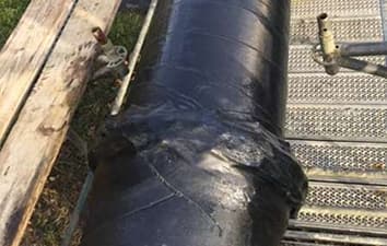 Sellado y protección contra filtraciones en estructuras industriales